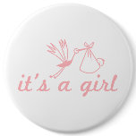 It's a girl button