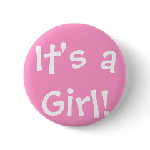 It's a Girl! buttons
