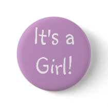 It's a Girl! buttons