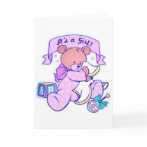 It's a Girl cards by Suzettas It's a Girl cards