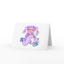 It's a Girl cards