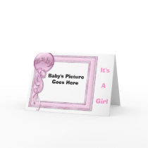 It's A Girl, cards