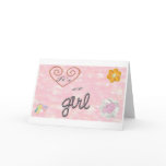 It's a Girl Card