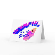 ITS A GIRL cards