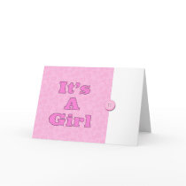 It's A Girl cards