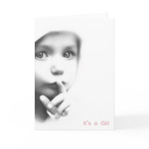 It's a girl cards