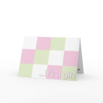 It's a Girl cards
