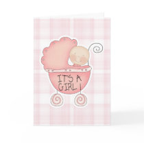 It's a Girl Congratulations Card