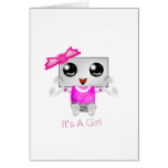 It's A Girl Greeting Card