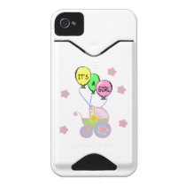 It's A Girl Id Iphone 4 Case