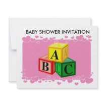 It's A Girl invitations
