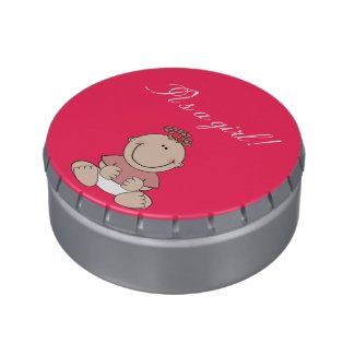 "It's a girl!" Jelly Belly Tin!