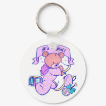 It's a Girl keychains