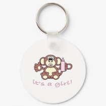 Its a Girl keychains by psimawesome Its a Girl keychains