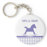 It's A Girl! Keychain