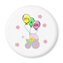 It's A Girl! Magnet