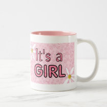 It's a Girl mugs