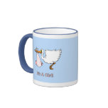 It's A Girl Coffee Mugs
