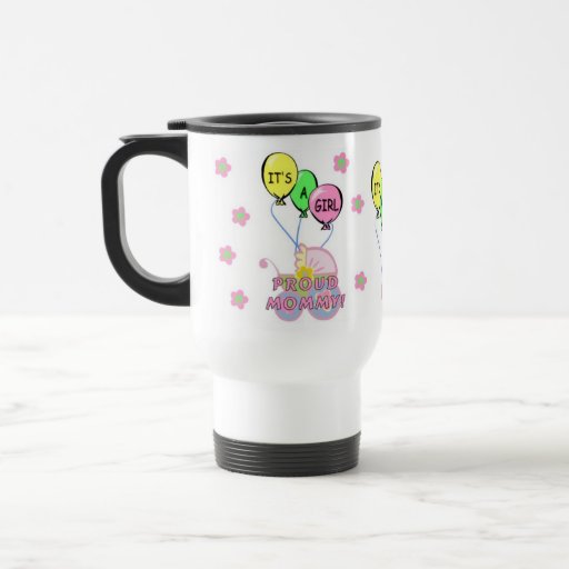 It's A Girl! Mugs