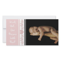 It's A Girl... Our Precious Little Pearl photo cards by samack It's A Girl... Our Precious Little Pearl photo cards