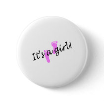 It's A Girl (Pink Feet)