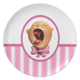 It's a Girl! Plates