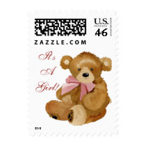 It's A Girl! postage