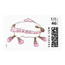 It's a Girl! Stamp