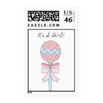 It's A Girl Postage postage