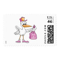 It's A Girl! postage by alternateworlds It's A Girl! postage