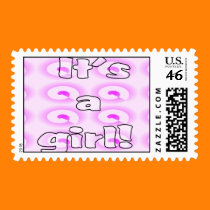 It's a Girl! postage