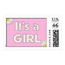 It's a Girl stamps