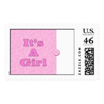 It's A Girl postage
