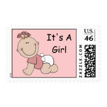 It's a Girl Stamps