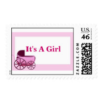 It's A Girl Stamps