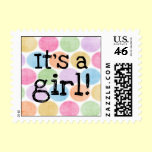It's a girl! postage