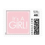 It's A Girl Postage