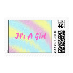 It's A Girl stamps