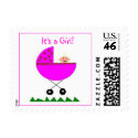 It's a Girl! Stamp