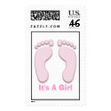It's A Girl Stamp