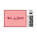 Its A Girl Stamp by stampstore Its A Girl Stamp