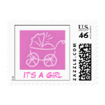 It's A Girl stamps
