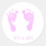 It's a girl! - sticker - stickers