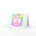 Its A Girl! (Stork) cards