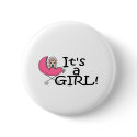 It's A Girl (Stroller) buttons