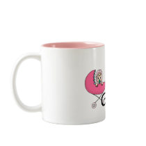 It's A Girl (Stroller) mugs