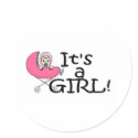It's A Girl (Stroller) stickers