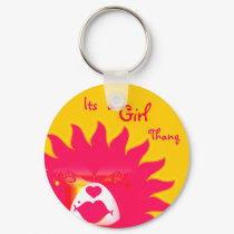 Its a Girl Thang keychains by KissKissTELL Its a Girl Thang keychains