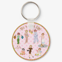 It's a Girl's Life! keychains