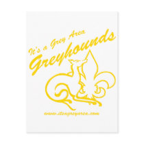 It's a Grey Area Sports Logo postcards
